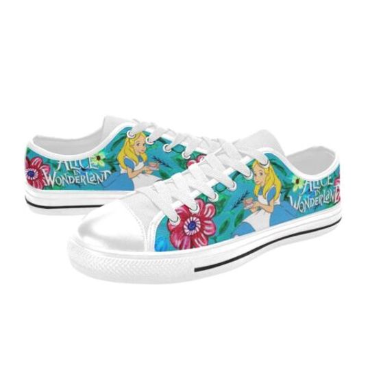 Disney Alice In Wonderland Women's Low Top Sneaker