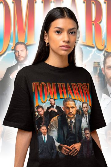 Tom Hardyy Retro 90s Shirt - Tom Hardyy Fan Merch - Tom Hardyy Gift - Tom Hardyy Homage - Tom Hardyy Unisex Tee