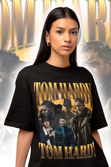 RETRO Tom Hardyy T-shirt  - Tom Hardyy Fan Merch - Tom Hardyy Gift - Tom Hardyy Homage - Tom Hardyy Unisex Tee