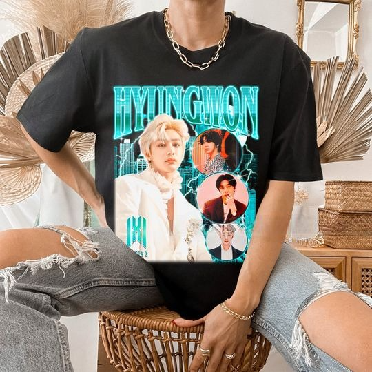 Trendy Monsta X Hyungwon T-shirt - Monsta X Shirt - Kpop Shirt - Kpop Merch