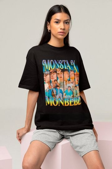 Monsta X Monbebe T-shirt - Monsta X Shirt - Kpop Shirt - Kpop Merch