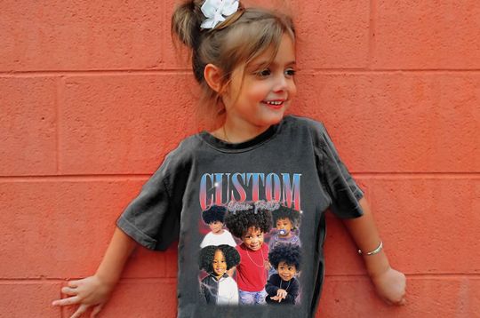 Custom 90s Vintage Bootleg Shirt, Bootleg Rap Tee, Custom Your Own Bootleg Idea Shirt, Custom Photo, Boyfriend Birthday Gifts