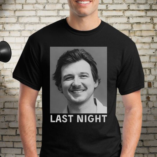 Morgan Mugshot T-Shirt, Wallen Last Night Mug Shot