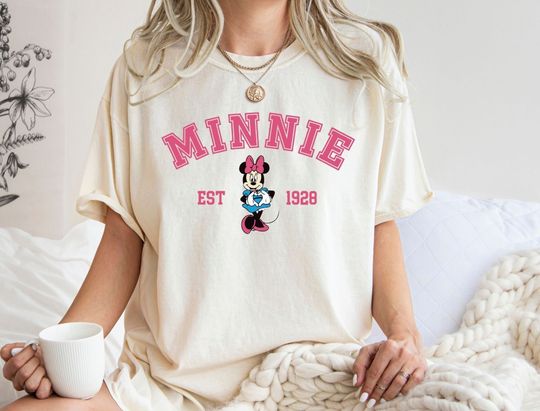Minnie Est 1928 Shirt, Disney Shirt, Minnie Mouse Shirt, Disney Fan Gift