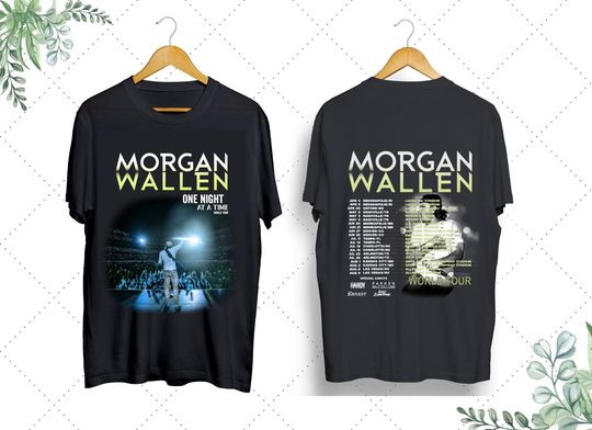 Discover Wallen Western Tour 2024 T-Shirt, Wallen Western One Night