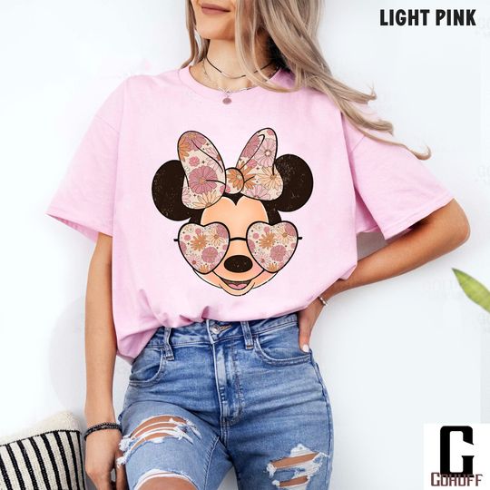 Vintage Minnie Mouse Shirt, Minnie est 1928, Disney Shirt, Disneyland Shirt