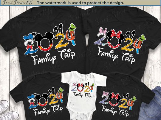 Disney Family Vacation 2024 Shirts, Disney Family Shirts, Disneyland Shirts