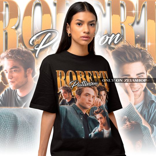 Robert Pattinson Retro 90s Tee - Robert Pattinson Fan Shirt - Robert Pattinson Merch