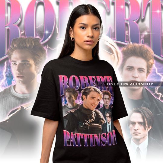 Robert Pattinson Bootleg Shirt - Robert Pattison Sweatshirt - Robert Pattinson Fan Gift
