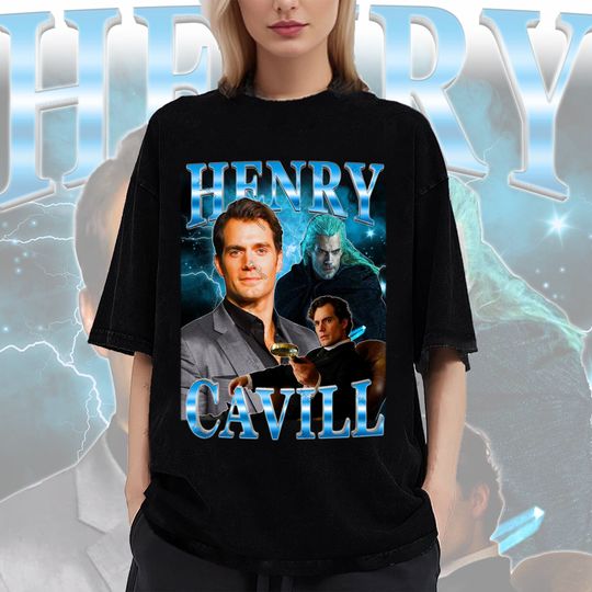 Retro Henry Cavill Shirt - Henry Cavill Tshirt,Henry Cavill T Shirt