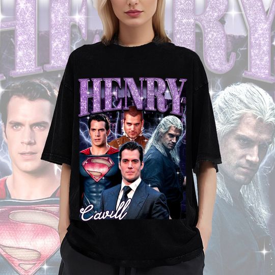 Retro Henry Cavill Shirt -Henry Cavill Tshirt,Henry Cavill T-shirt,Henry Cavill T shirt