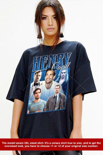 HENRY CAVILL Vintage Shirt, Henry Cavill Homage Tshirt, Henry Cavill Fan Tees, Henry Cavill Retro 90s Sweater, Henry Cavill Merch Gift