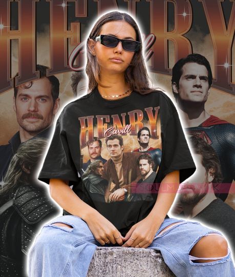 Retro Henry Cavill Shirt, Vintage Henry Cavill Tshirt, Henry Cavill Sweater, Homeage Hoodie, 90s Bootleg Tee