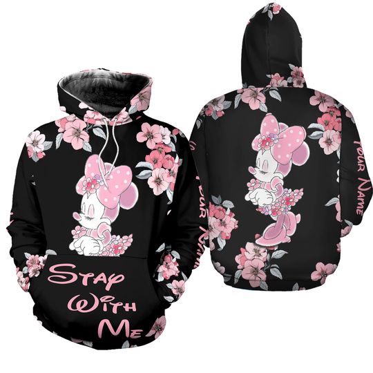 2024 Disney Mickey Mouse Minnie 3D Women's Hoodie and Leggings