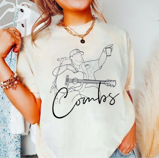 Luke Com.bs, Western Graphic Tee, Band Shirt, Country Music Shirt