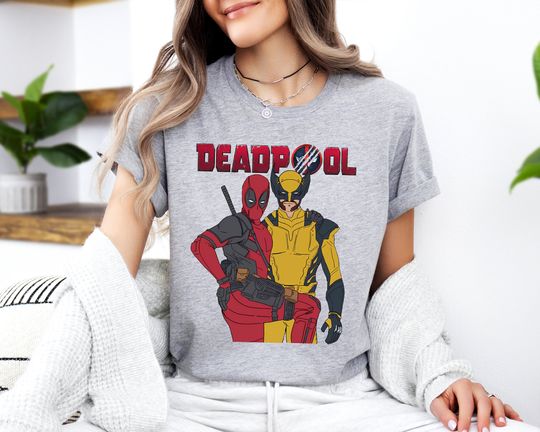 Marvel Deadpool Shirt, Disney Superhero Funny Shirt, Disney Antihero T-Shirt