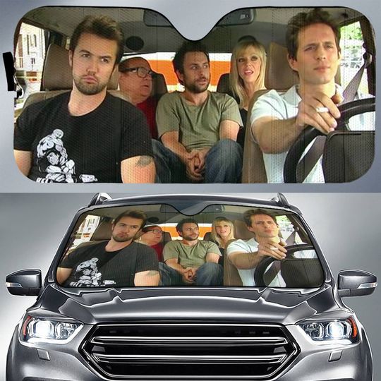 It's Always Sunny in Philadelphia Car Sun Shade