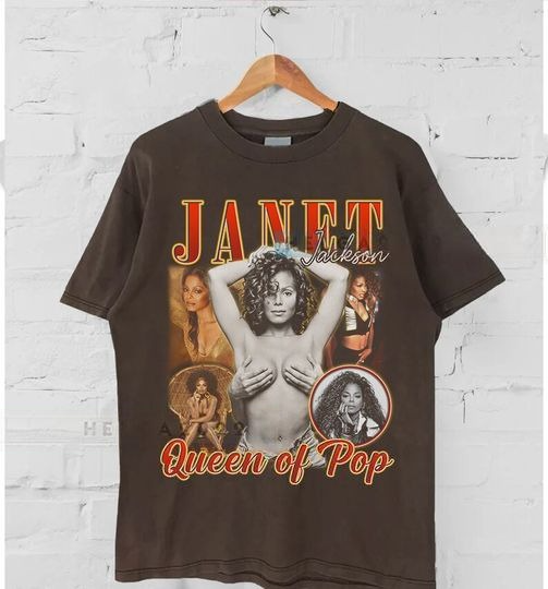 Janet Jackson Shirt, Janet Jackson world Tour Shirt, The Queen Of Pop T-Shirt