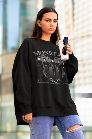 Monsta X Y2K Sweatshirt - Kpop Sweatshirt - Kpop Merch