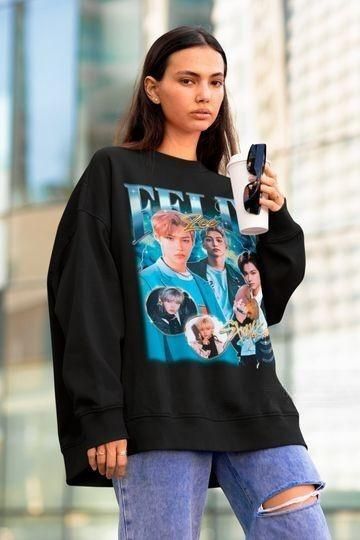 Stray Kids Felix Retro 90s Sweatshirt