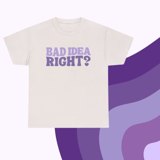 Olivia Rodrigo GUTS Tour Bad Idea Right T-Shirt