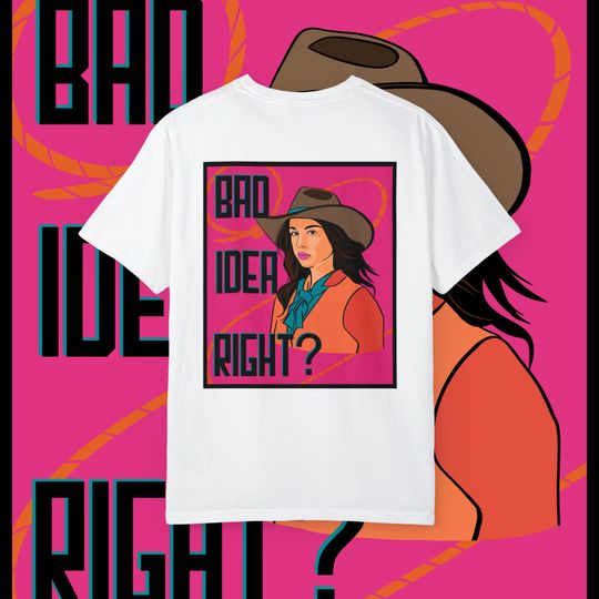 Bad Idea Right T-shirt, Olivia Rodrigo T-shirt, Guts Tour Tshirt