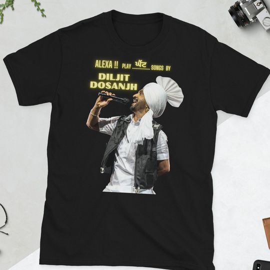 Diljit Dosanjh Shirt - Indian singer