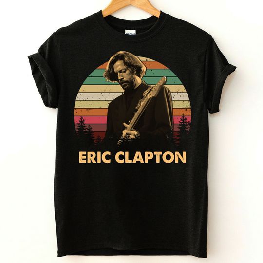 Eric Clapton Vintage T-Shirt, Eric Clapton Fans Shirt