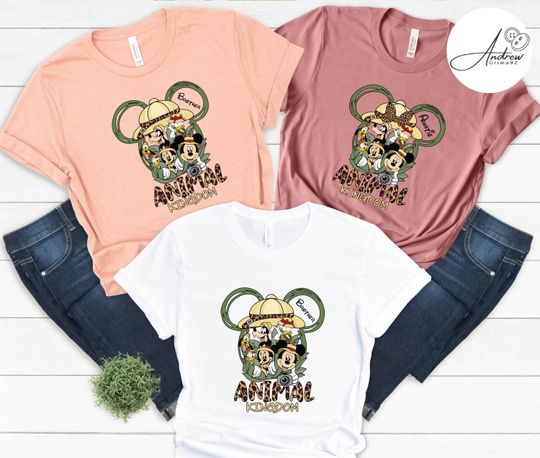 Custom Disney Animal Kingdom Shirt, Disneyworld Shirt, Safari Family Matching