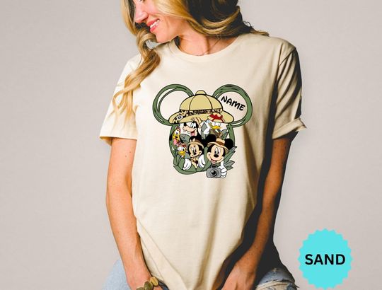 Disney Animal Kingdom Shirt, Custom Name Animal Kingdom