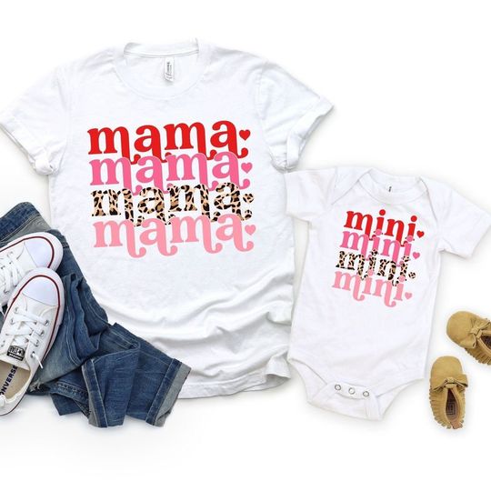 Mommy and Me mothers day Shirts