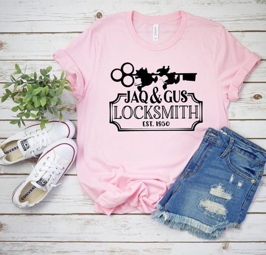 Jaq and Gus Gus Locksmith Shirt