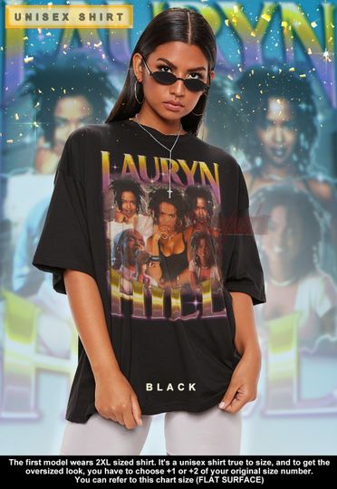 LAURYN HILL Retro T-shirt - Lauryn Hill Bootleg Tee
