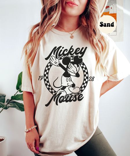 Retro Mickey Mouse Shirt, Disneyland