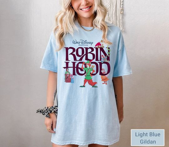 Retro Disney Robin Hood T-Shirt