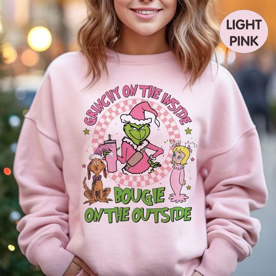 Boojee funny character Christmas Sweatshirt, Bougie funny character Christmas Shirt