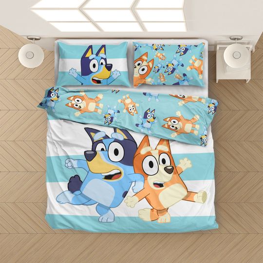 Discover BlueyDad Cartoon Disney Bedding Sets