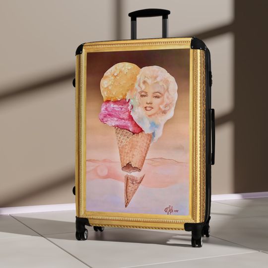 Marilyn Monroe Travel Suitcase