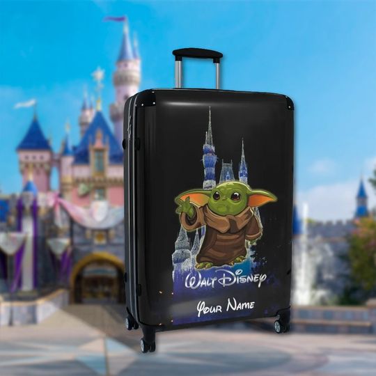 Custom Castle Baby Alien Suitcase