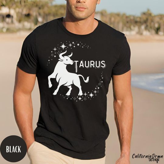 Taurus Zodiac Shirt, Zodiac Horoscope T-Shirt, Taurus Zodiac Gift, Zodiac Signs Shirt