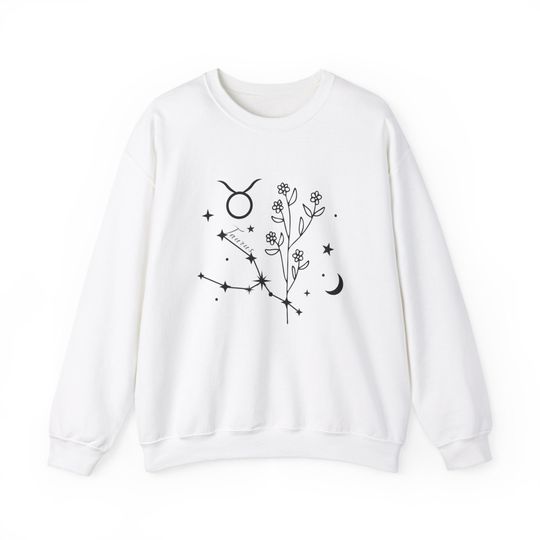 Taurus Zodiac Sweatshirt, May Birthday Sweatshirt