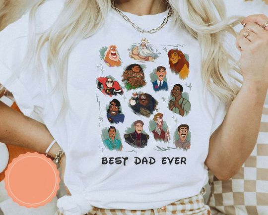 Retro Disney Best Dad Ever Shirt, My Disney Dad Era T-shirt, Father's Day Gift Ideas
