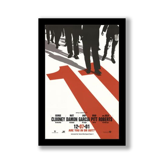 Ocean's 11 Movie Vertical Poster