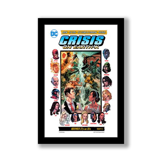 Crisis On Earth-X Movie Poster, Hot Movie Poster