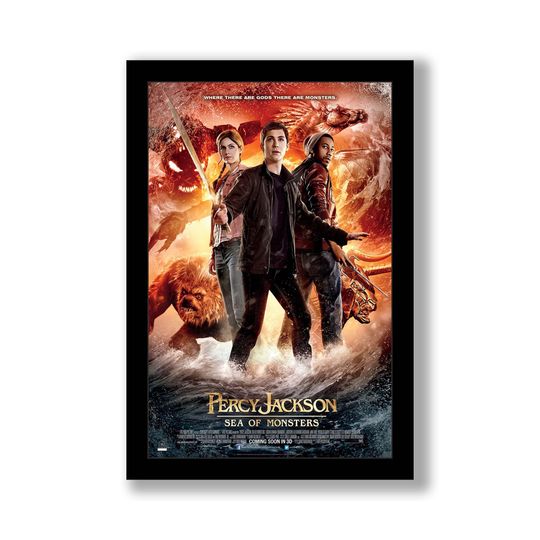 Percy Jackson Sea Of Monsters Movie Poster