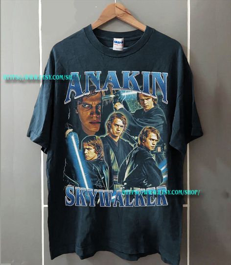 Anakin Skywalker Shirt | Anakin Skywalker Vintage 90' Shirt | Anakin Skywalker Classic Vintage Bootleg Shirt