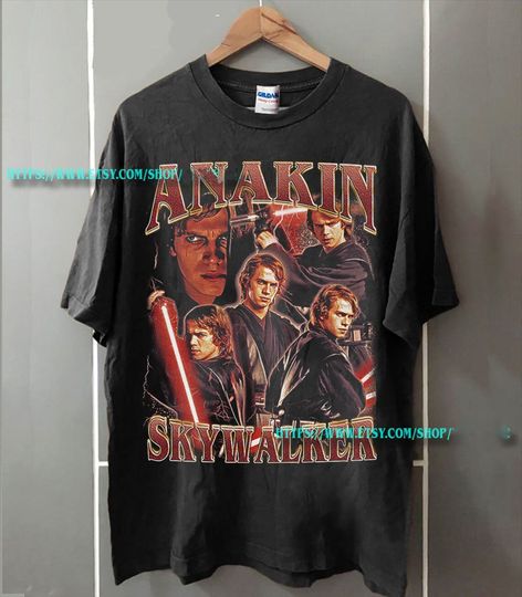 Anakin Skywalker Shirt | Anakin Skywalker Vintage 90' Shirt | Anakin Skywalker Classic Vintage Bootleg Shirt