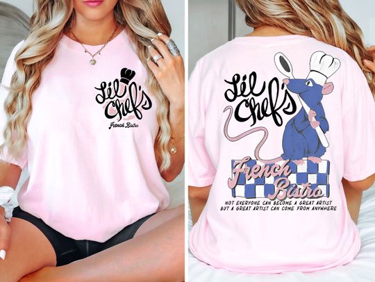 Disney Retro Remy Ratatouille Double Sided Shirt