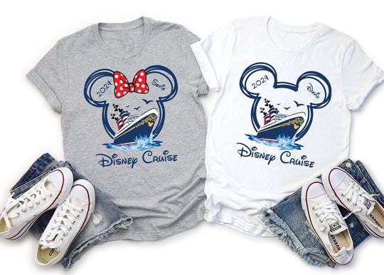 Custom Disney Cruise Family Vacation 2024 Shirt, Disney Cruise Group Shirt