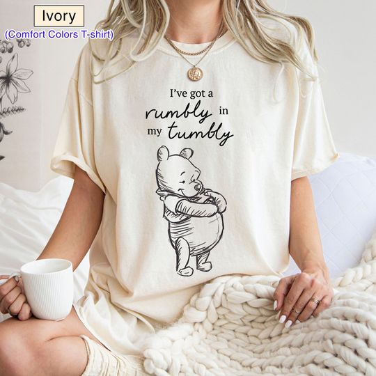 Disney Winnie The Pooh I've Got A Rumbly In My Tumbly Shirt